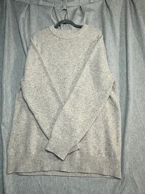 Toad&Co Men's Recycled Wool Blend Crewneck Sweater - Beige Marled Tweed - XXL